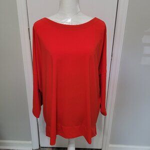 Chicos 3/4 Length Drop Sleeve Poly/Spandex Top
